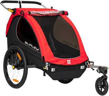 Burley Honey Bee Child Trailer: Red