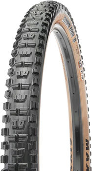 Maxxis Minion DHR II Tire - 29 x 2.6 Tubeless Folding Black/Dark Tan Dual EXO Wide Trail