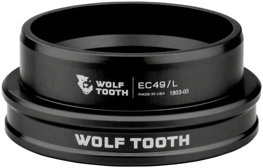 Wolf Tooth Premium Headset - EC49/40 Lower, Black