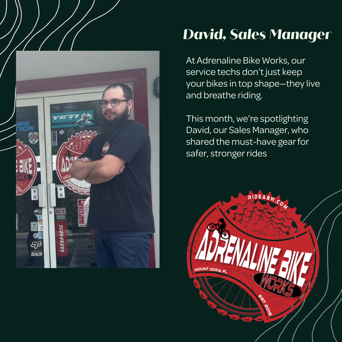 David’s Must-Have Gear for Safer, Stronger Rides