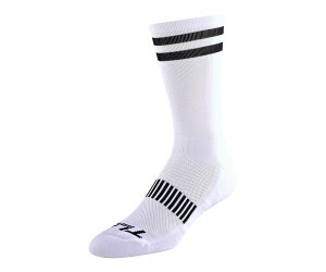 TLD SIGNATURE PERFORMANCE SOCK; WHITE SM/MD ( 5-9 )