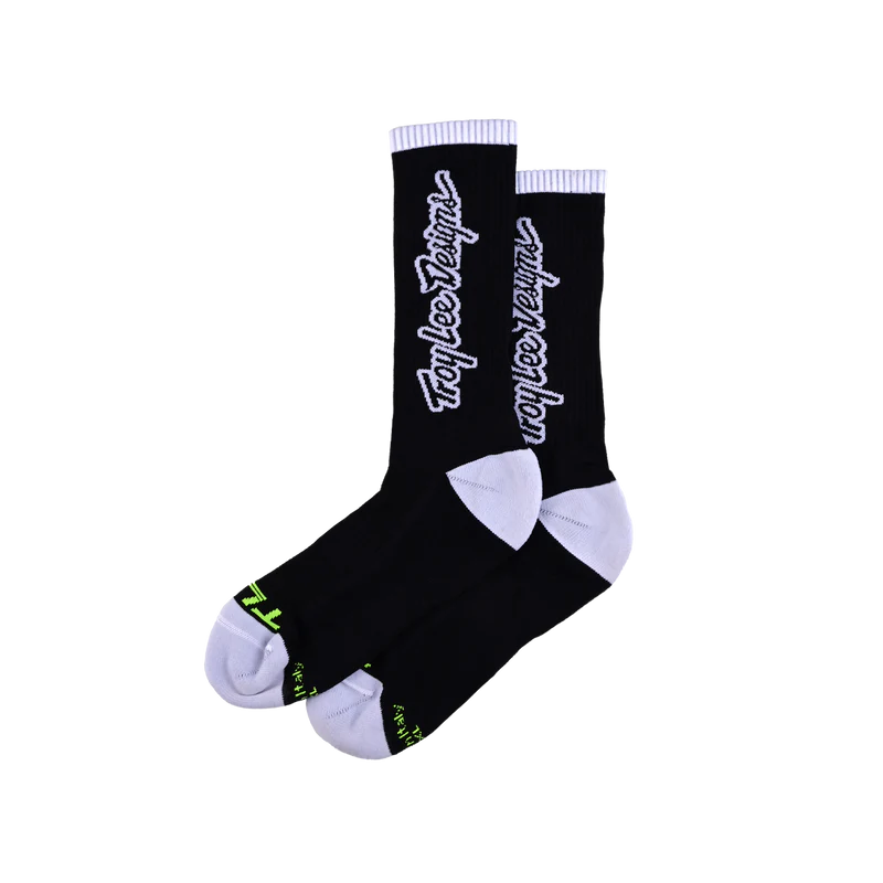 TLD Performance Socks: Signature Black: SM/MD