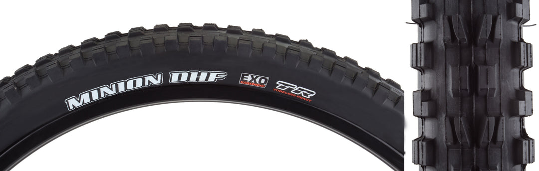 Maxxis Minion DHF Tire - 27.5 x 2.6, Tubeless, Folding, Black, Dual, EXO