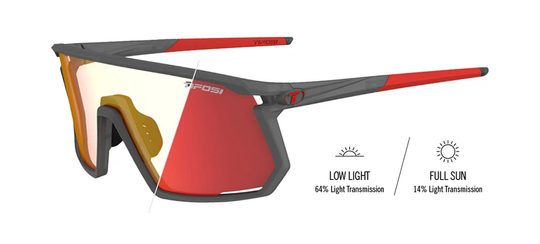 Tifosi Moab Satin Vapor Clarion Red Fototec