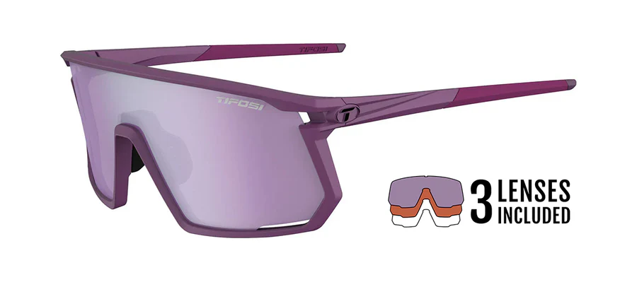 Tifosi Moab XC Blackout Smoke/AC Red/Clear