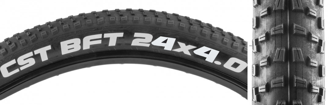 TIRE CSTP BFT+ 24x4.0 BK/BK WIRE SC