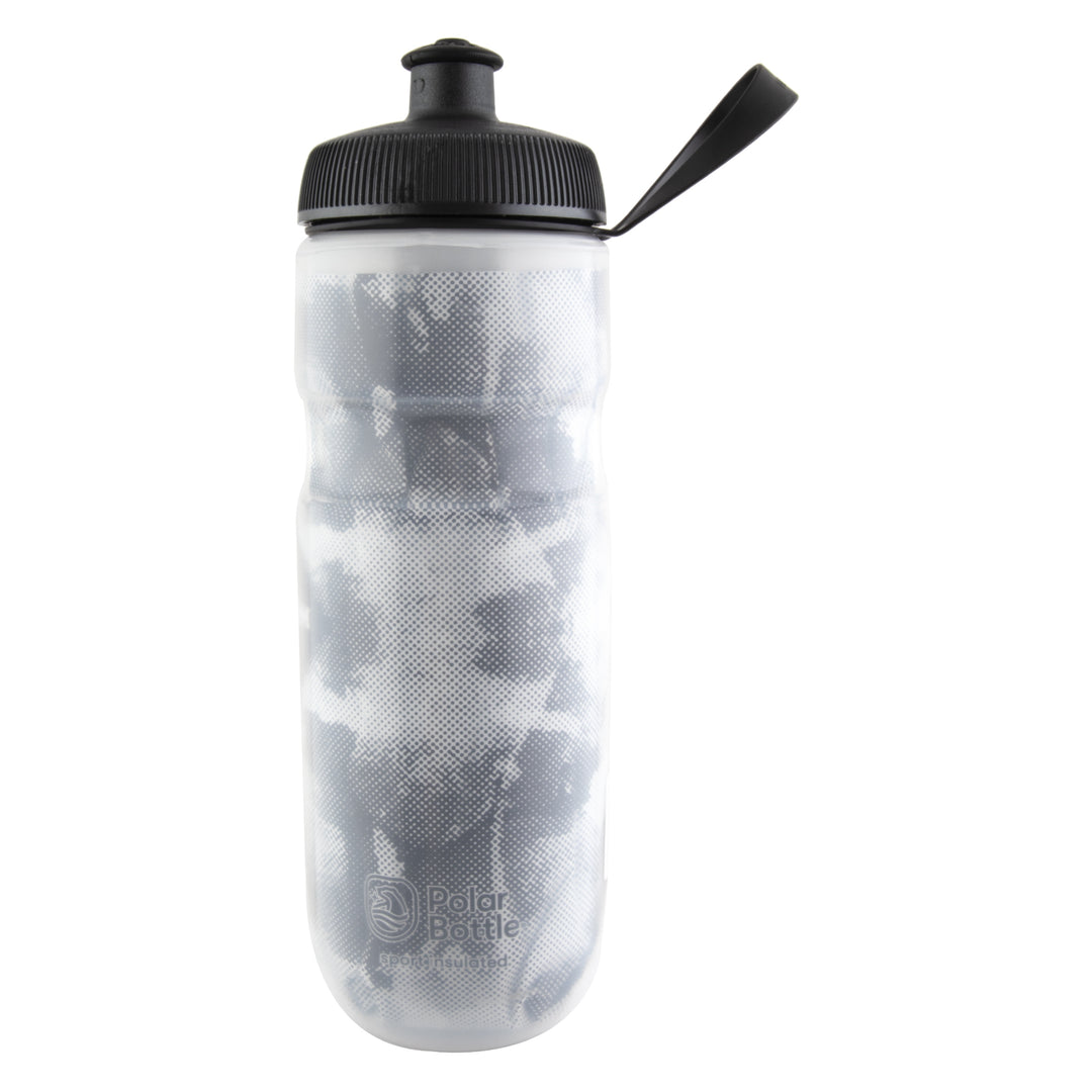 Polar Bottles Sport Insulated Fly Dye Water Bottle - Monochrome, 20oz