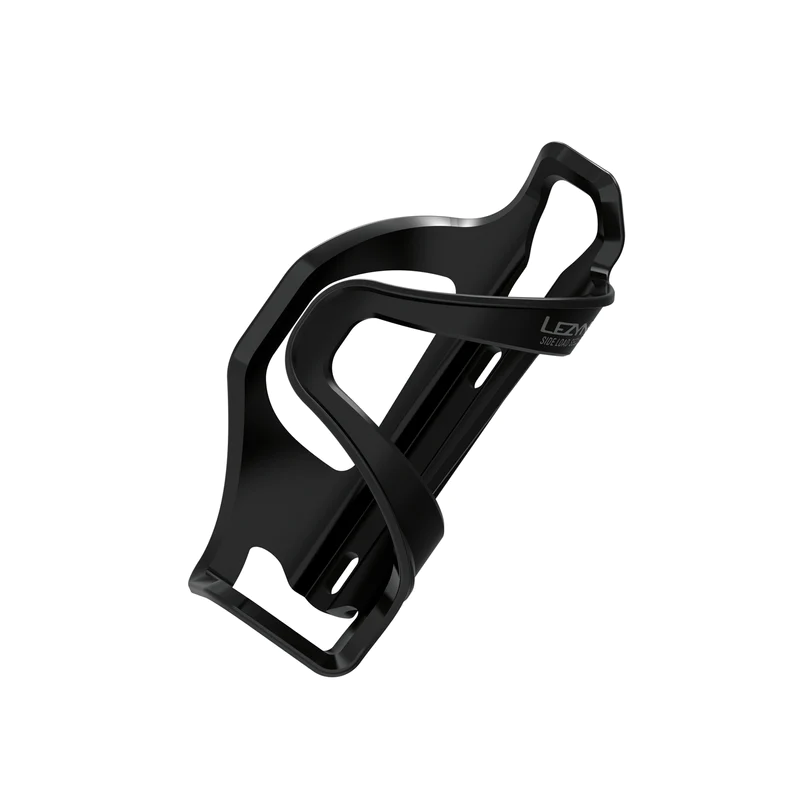 Lezyne Flow Bottle Cage Side Loader Left-hand: Black