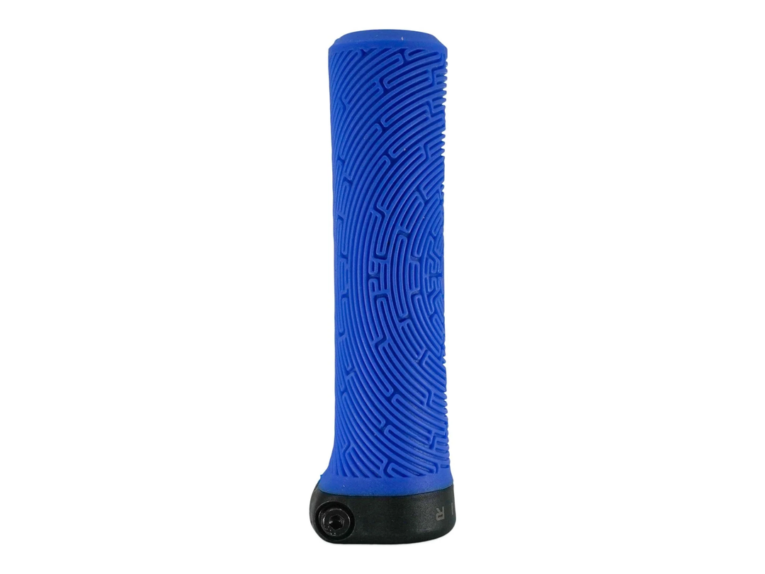 Prevelo Lock-On Grips - Blue, For small diameter bars only